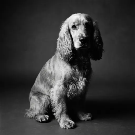 Black & white: example portrait