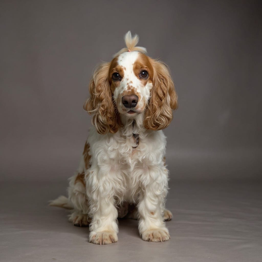 Cocker Spaniel pet portrait painted by Fancy Pet