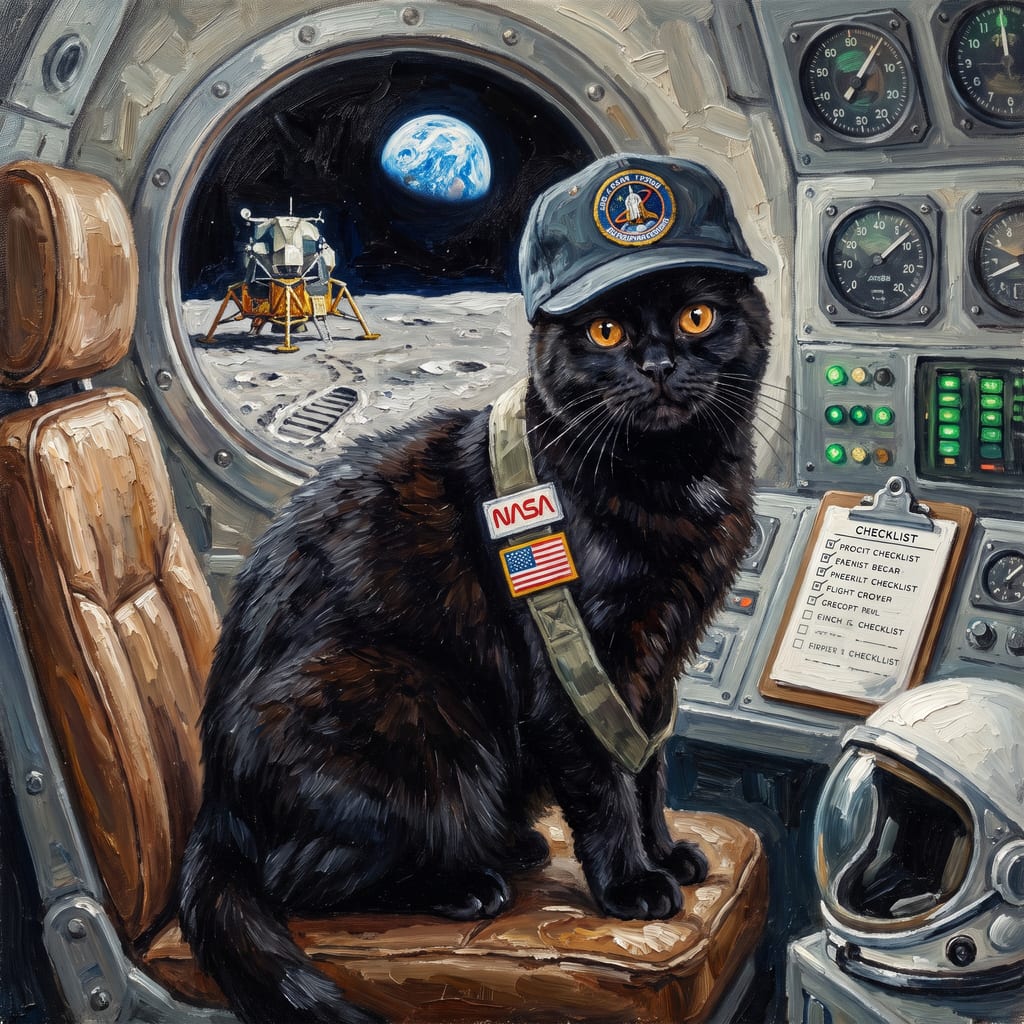 A customer's cat, painted by Fancy Pet (2 of 6)