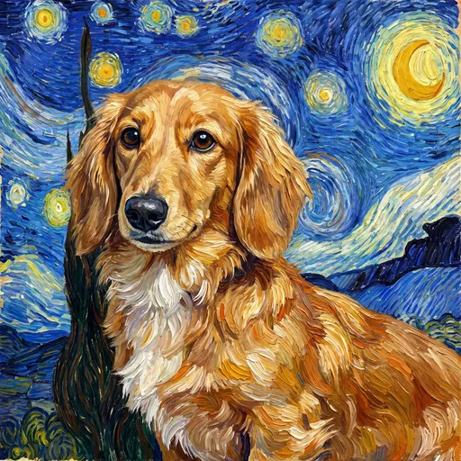 Van Gogh: example portrait