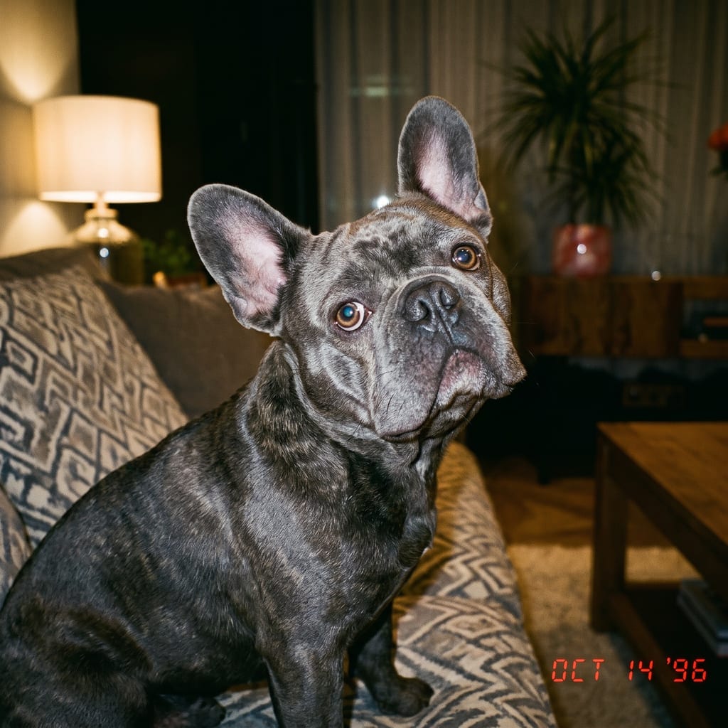 English Bulldog pet portrait painted by Fancy Pet