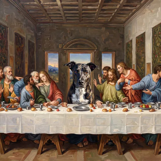The Last Supper: example portrait