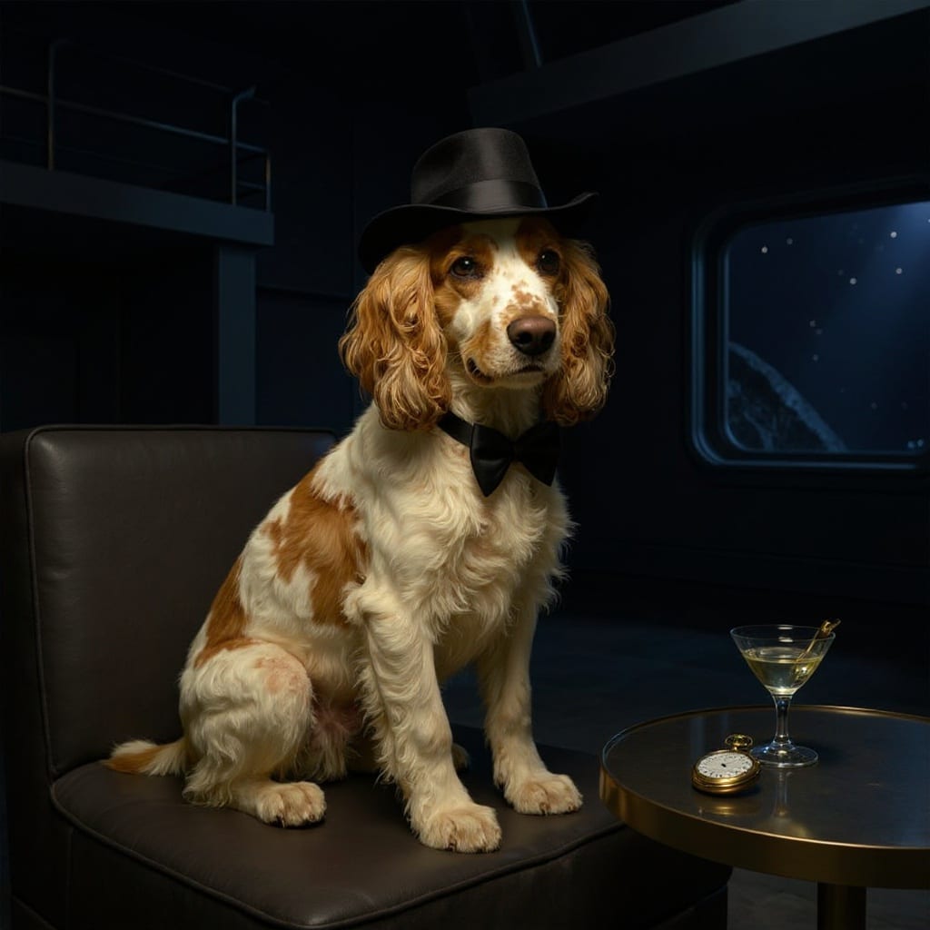 Cocker Spaniel pet portrait painted by Fancy Pet